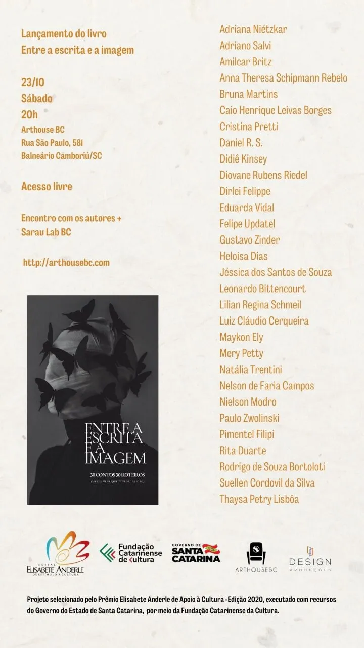 Capa — Entre a Escrita e a Imagem